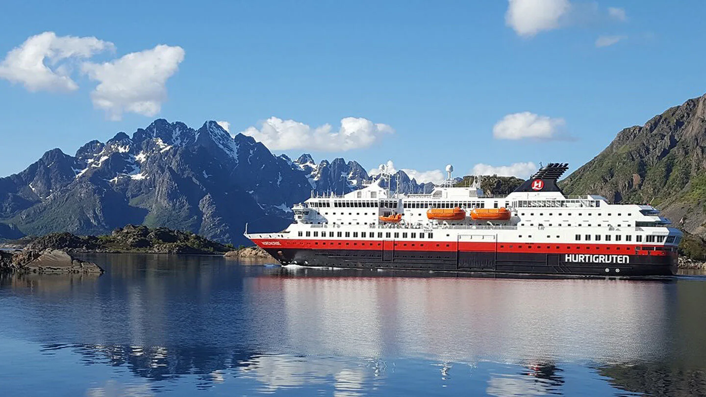 Schiff der Hurtigruten