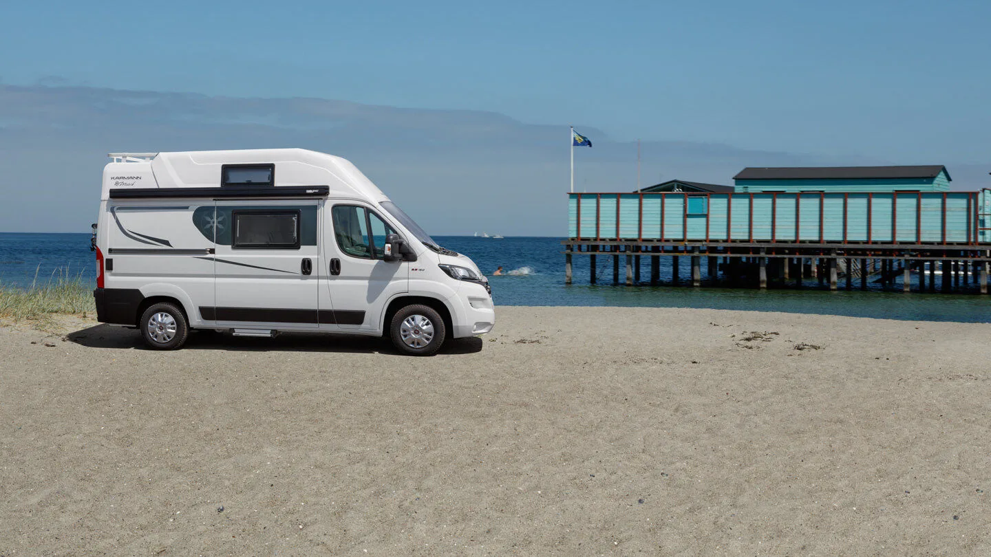 Wohnmobil am Meer