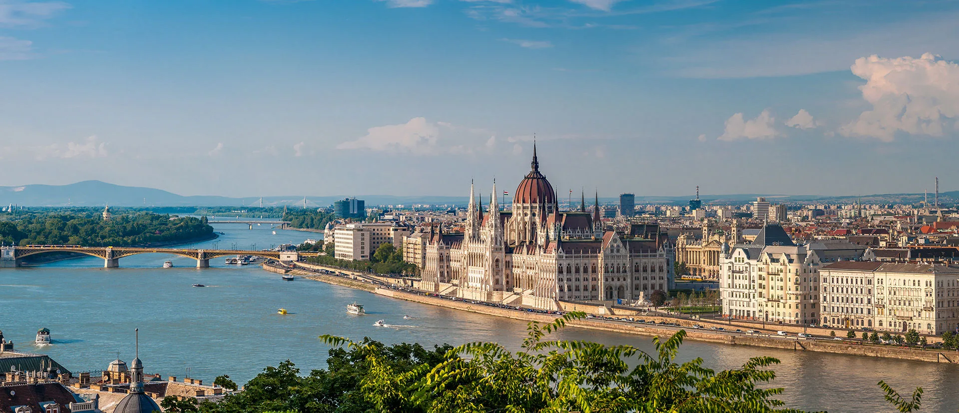 Blick auf Budapest